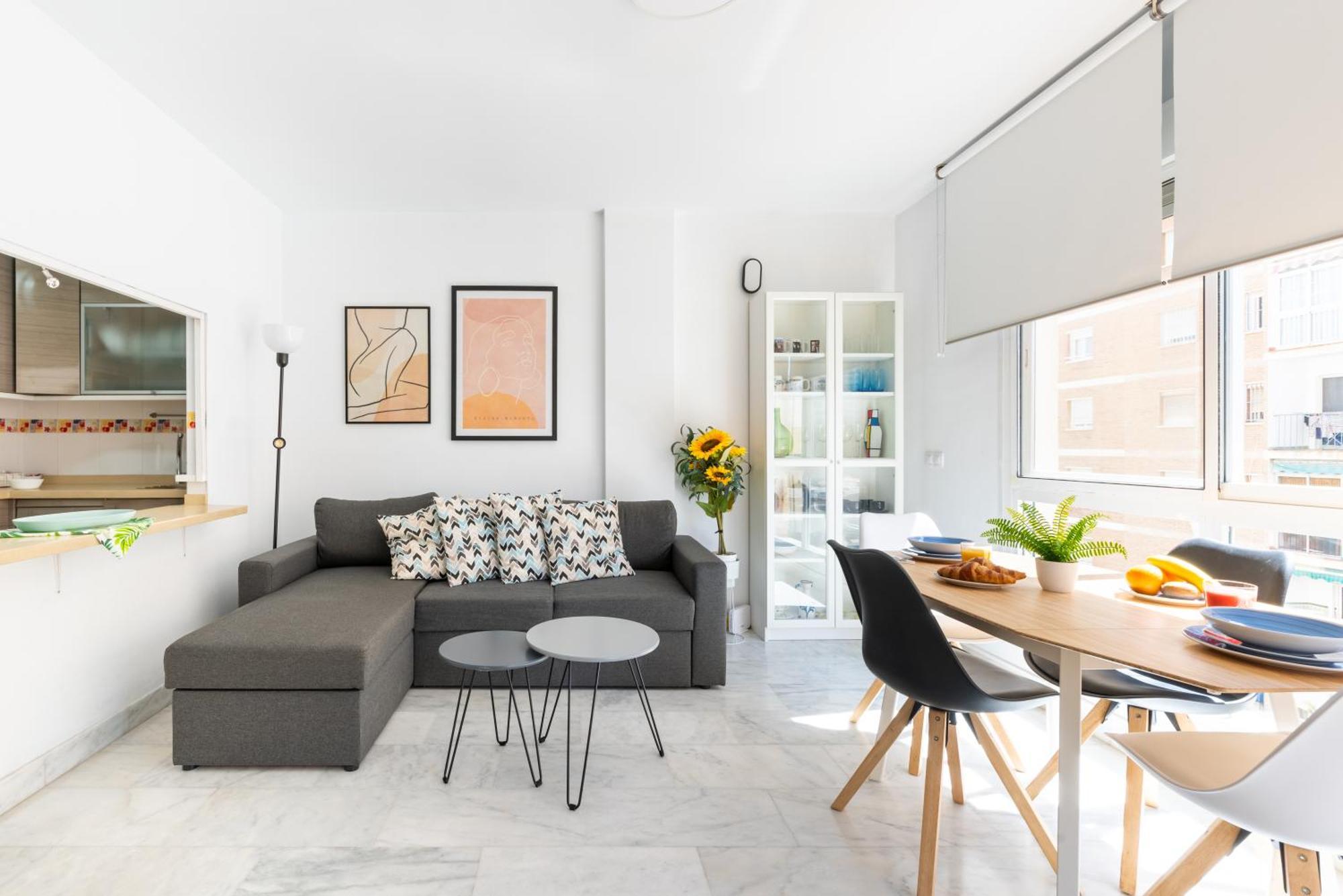 Wintowinrentals Quiet Apartment, Good Location, Free Parking Malaga Ngoại thất bức ảnh